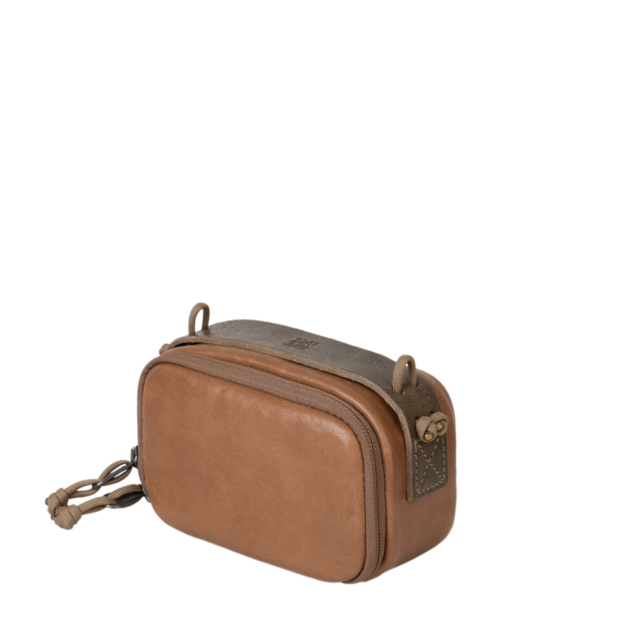 レザーポータブルカメラポーチ M